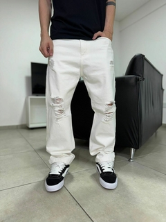 Jean Mom White - Suns Ind Mayorista