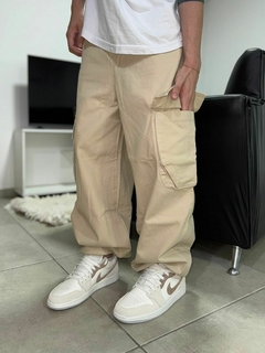 Jean Baggy Cargo Belo - Suns Ind Mayorista