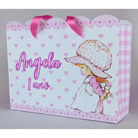 Sacola 30x25x10 de Papel Fotográfico 230G Menina Papel de Carta - comprar online