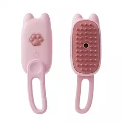 Cepillo eléctrico 3 en 1 con vapor para perros y gatos | Pulverizador incluido