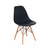 Silla Eames negra (frente)