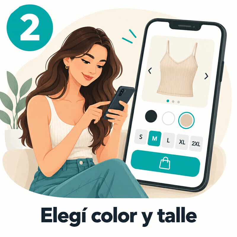 Elegí color y talle