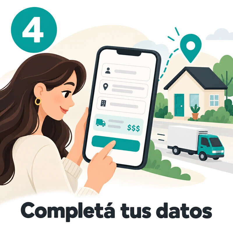 Completá tus datos