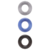 Kit Anel Peniano 3 Cores 3,7cm Sexy Import