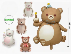 Globo oso 93cm aprox - comprar online