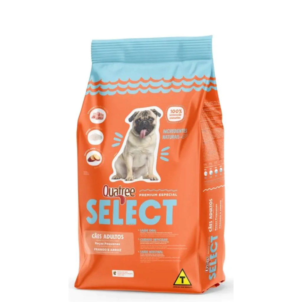 Quatree Select Adultos Raça Pequena 1Kg