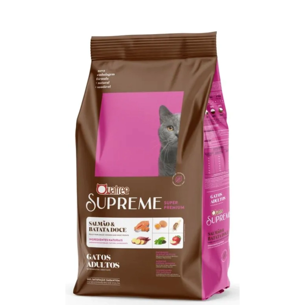 Quatree Supreme Gatos Adultos 1Kg