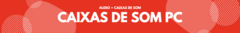 Banner da categoria Caixas de Som PC