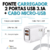 Fonte Carregador Rápido 3.1A 2 Portas com Cabo para Micro-USB V8 - Shop Aquarela