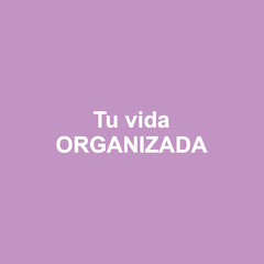 Banner de la categoría Tu vida ORGANIZADA