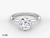 Anel Ouro 18K com Moissanite (10mm)