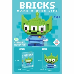 Bricks para Armar Alien - Rojas247