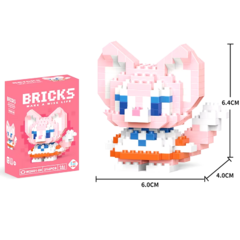 Bricks para Armar Lobo - Rojas247