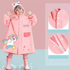 Poncho Pilotin para Lluvia Unicornio Talle S - tienda online