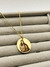 COLAR MEDALHA REDONDA M PERSONALIZADA OURO - loja online
