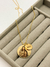 COLAR MEDALHA REDONDA DUPLO PERSONALIZADA OURO M & PP - use.sorah