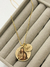 COLAR MEDALHA REDONDA DUPLO PERSONALIZADA OURO M & PP - loja online