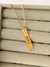 COLAR PINGENTE RETANGULAR PERSONALIZADA OURO na internet