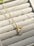 COLAR MEDALHA INICIAL PP PERSONALIZADA E PINGENTE MENINA OURO - use.sorah