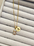 COLAR MEDALHA INICIAL PP PERSONALIZADA E PINGENTE MENINA OURO - comprar online