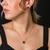 CONJUNTO COLAR E BRINCO CRISTAL + PRETO - comprar online