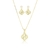 CONJUNTO COLAR E BRINCO FLO na internet