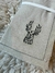 Set Servilletas bordadas tusor tostado - Ciervo - comprar online