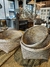 Canasto circular bambo mediano - tienda online