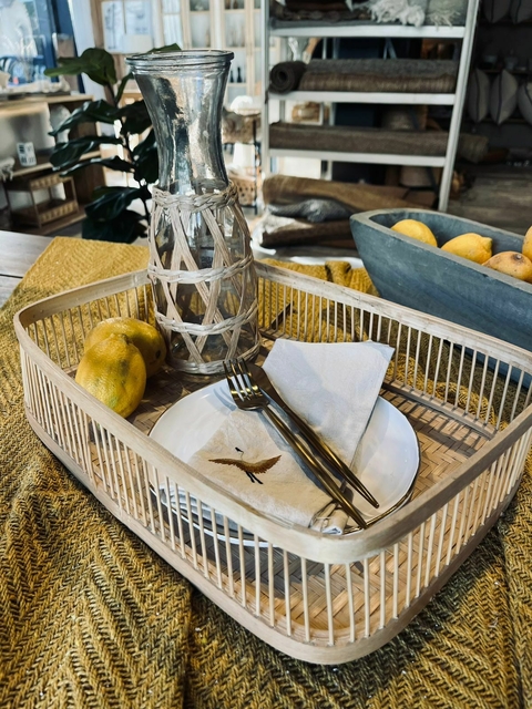 Bandeja rectangular fibras - comprar online