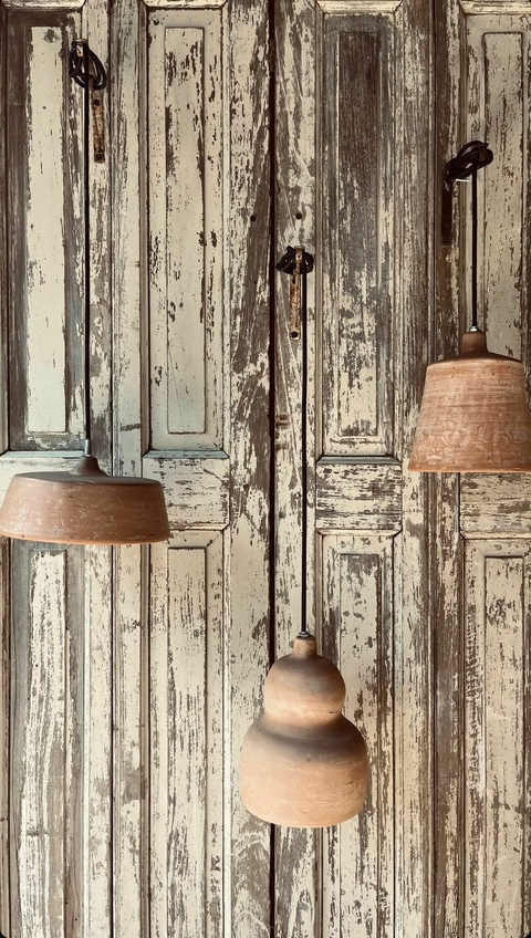 Lámpara de barro - comprar online