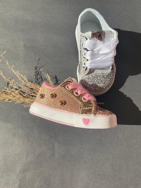 Zapatillas Cinta Lurex