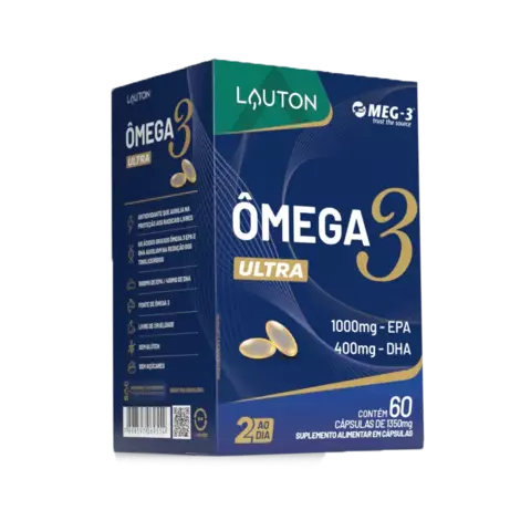 Ômega 3 ULTRA - 60 Caps Lauton Nutrition