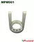 Montante para motores 40-55 Branco MPM001