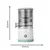 Espremedor elétrico, liquidificador de limão laranja doméstico - Shairavariedades.com.br