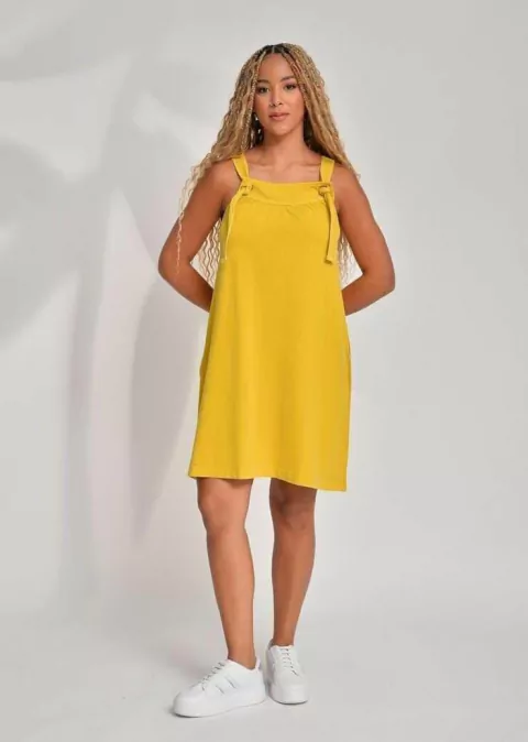 Vestido de malha estonado