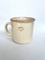Taza retro corazon rosa - comprar online