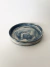 Plato M pinceladas azules