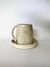 Mini taza + plato pintitas negras