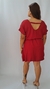 Vestido curto Vermelho - comprar online