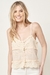 Musculosa Agatha Blanco/Beige - MevsClothes