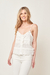 Musculosa Agatha Blanco/Beige en internet