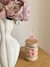 VASO DE VIDRIO LULU CON MOÑO CUTE