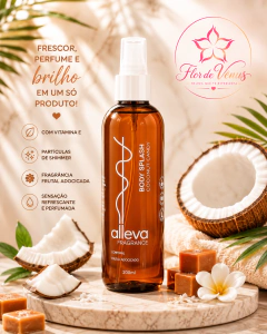 Body Splash Alleva Fragrance 200ml – Perfume e Brilho - loja online