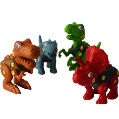 Dinossauro Monta e Desmonta com Lançador