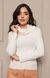 Blusa Manga Longa Donna Off White - comprar online