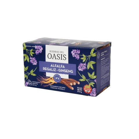 Té Mezcla N°6 - Energizante en saquitos