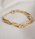 Pulseira 5 fios canutilho com fecho argola