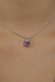 Colar em prata 925 com ametista