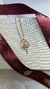 Colar Nossa Senhora Folheado a ouro 18k