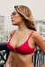 TOP LIZ CHERRY - Top Aro V - comprar online